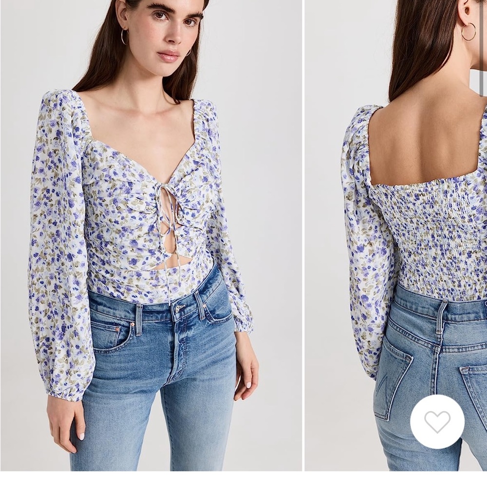 ASTR the Label Puff Tavira Top